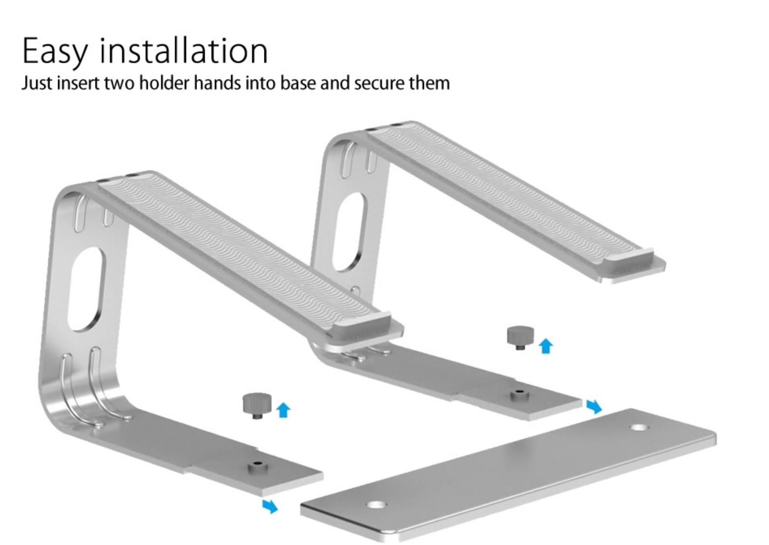 Simplecom Ergonomic Aluminium Cooling Stand Elevator for Laptop MacBook (CL510)