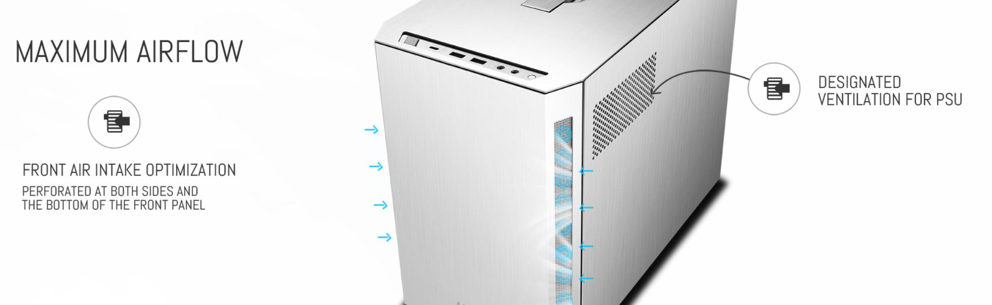 Lian Li PC-TU150 Portable Tempered Glass ITX Case - Silver