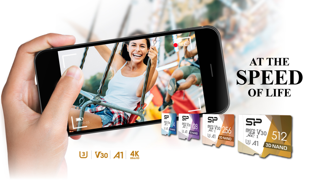 Superior Pro<br>microSDXC_Colorful<br><font color='#888888' size='2%'>Class 10. UHS-I U3. V30. A1. 4K UHD</font>