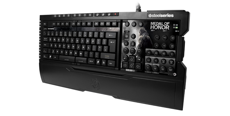 SteelSeries 64115 Shift Gaming Keyboard - Medal of Honor Limited Ed