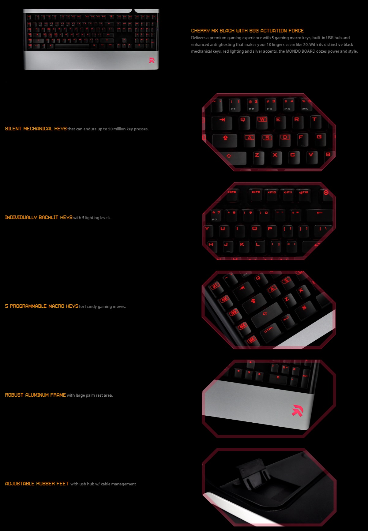 Rogue Gaming Mechanical Keyboard