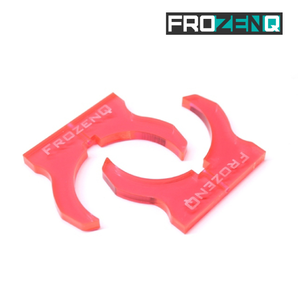 FrozenQ Flourescent Mount of V series Red