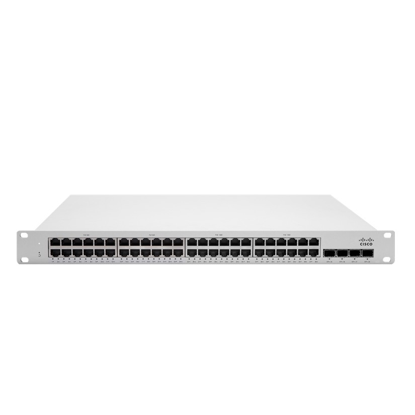 Cisco Meraki L2 STCK CLD-MNGD 48X GIGE Switch (MS225-48)