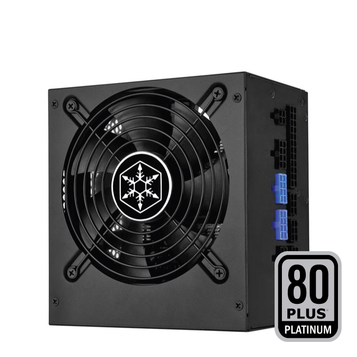 SilverStone 750W Strider 80+ Platinum Modular ATX Power Supply (ST75F-PT)