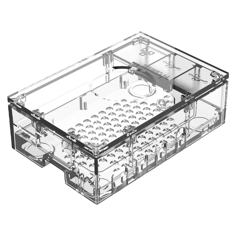 Multicomp Raspberry Pi 4 Model B Transparent Case