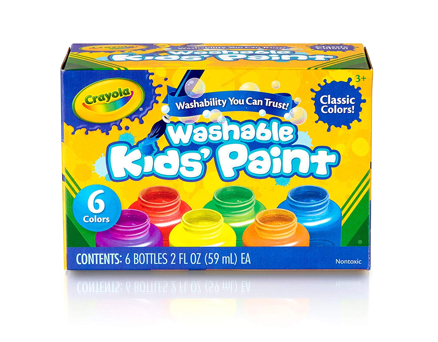 Crayola 6 Washable Kid's Paints