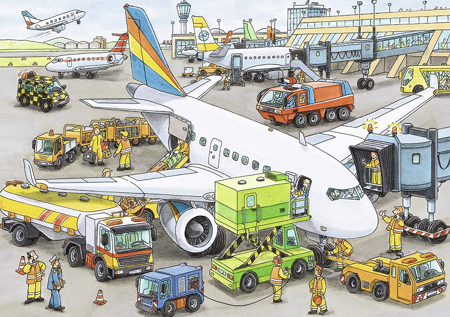 Ravensburger Busy Airport Puzzle 35pc