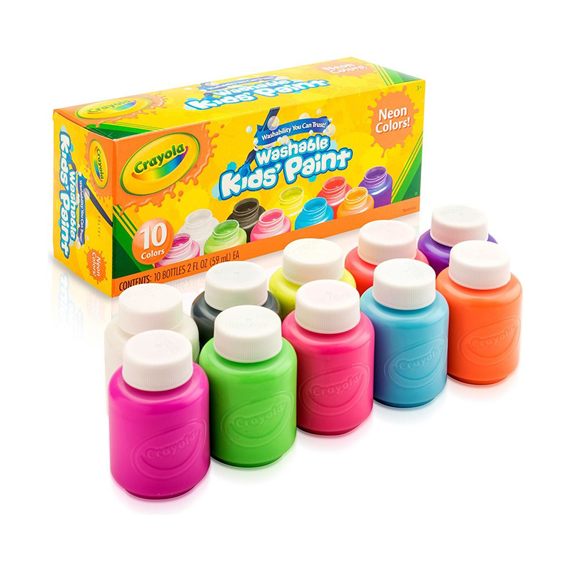 Crayola 10ct Washable Neon Paint