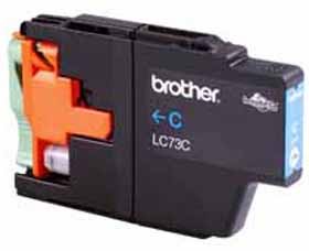 Brother Super High Yield Cyan Ink Cartridge (LC-73C)