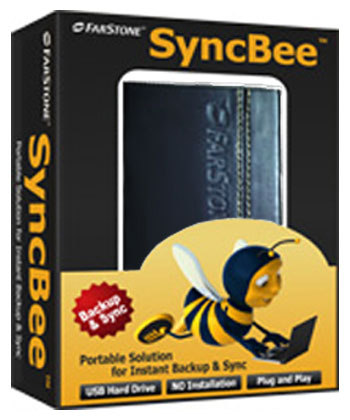 FarStone SyncBee Portable Enclosure Solution for Instant Backup & Sync