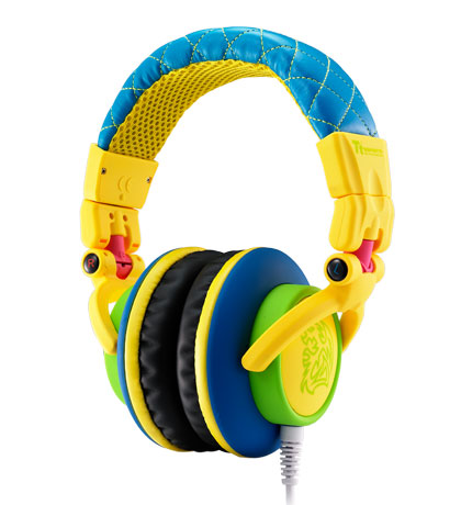 Tt eSPORTS Yellow Dracco Headphones (TT-HT-DRA007OEYE)