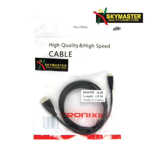 Skymaster HDMI to Micro HDMI Cable