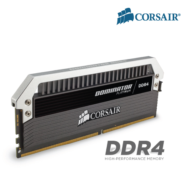 Corsair Dominator Platinum 16GB (4x4GB) C15 2666MHz DDR4 DRAM (CMD16GX4M4A2666C15)