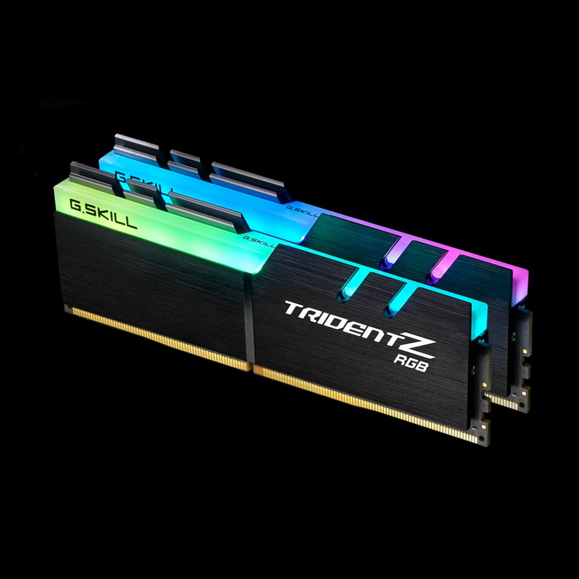 G.Skill 32GB (2x16GB) F4-3600C17D-32GTZR Trident Z RGB 3600Mhz CL17 DDR4 RAM