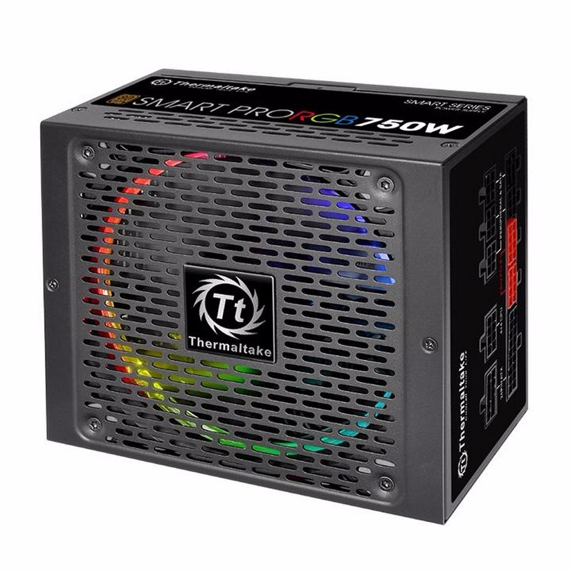 Thermaltake 750W Smart Pro RGB Bronze Fully Modular Power Supply (PS-SPR-0750FPCBAU-R)