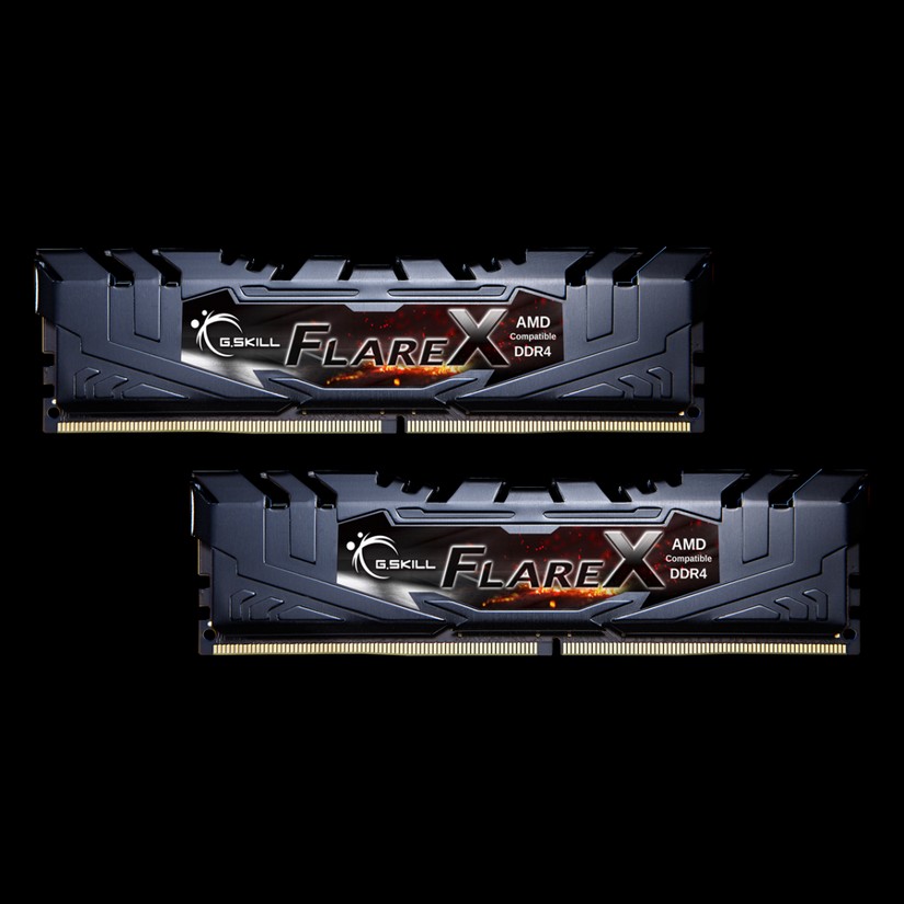 G.Skill 16G(2x8G)F4-2400C16D-16GFX Flare X 2400MHz CL16 DDR4 RAM