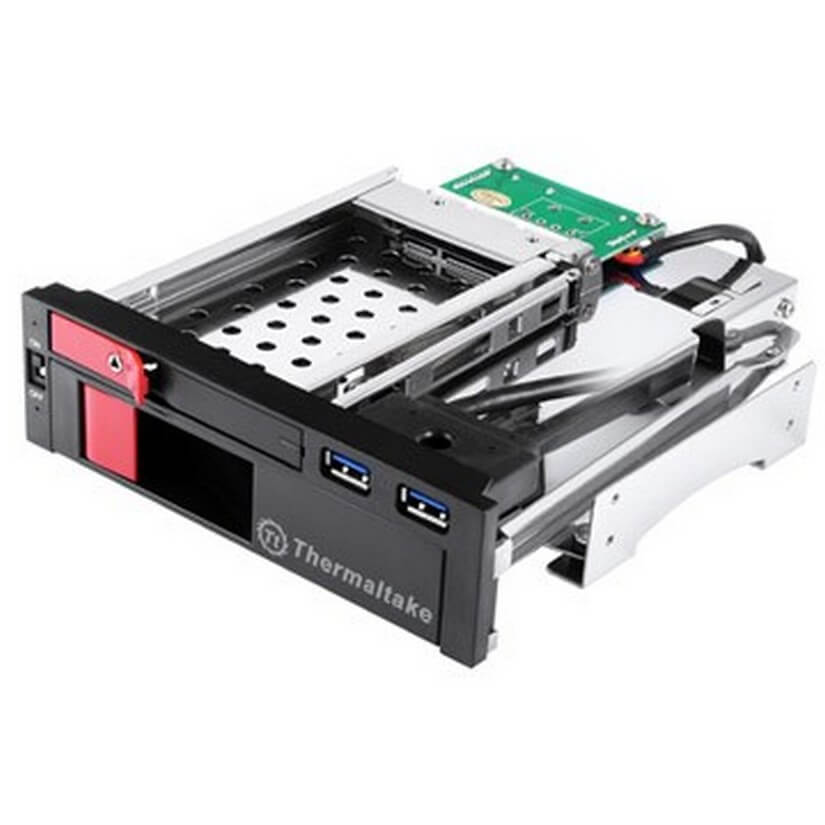 Thermaltake Max5 Duo 5.25inch Dual Bay Hard Disk Rack SATA (ST0026Z)