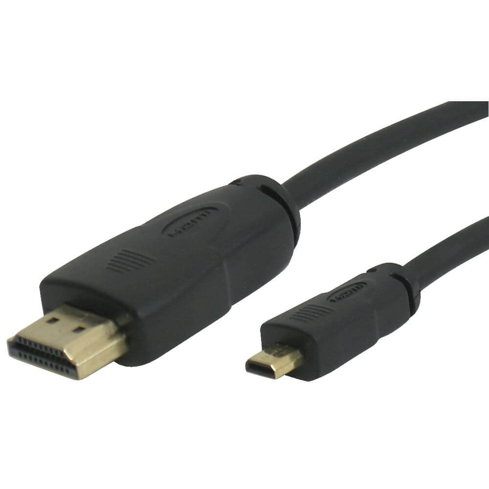 HDMI Male To Micro HDMI Male Cable 1.5m