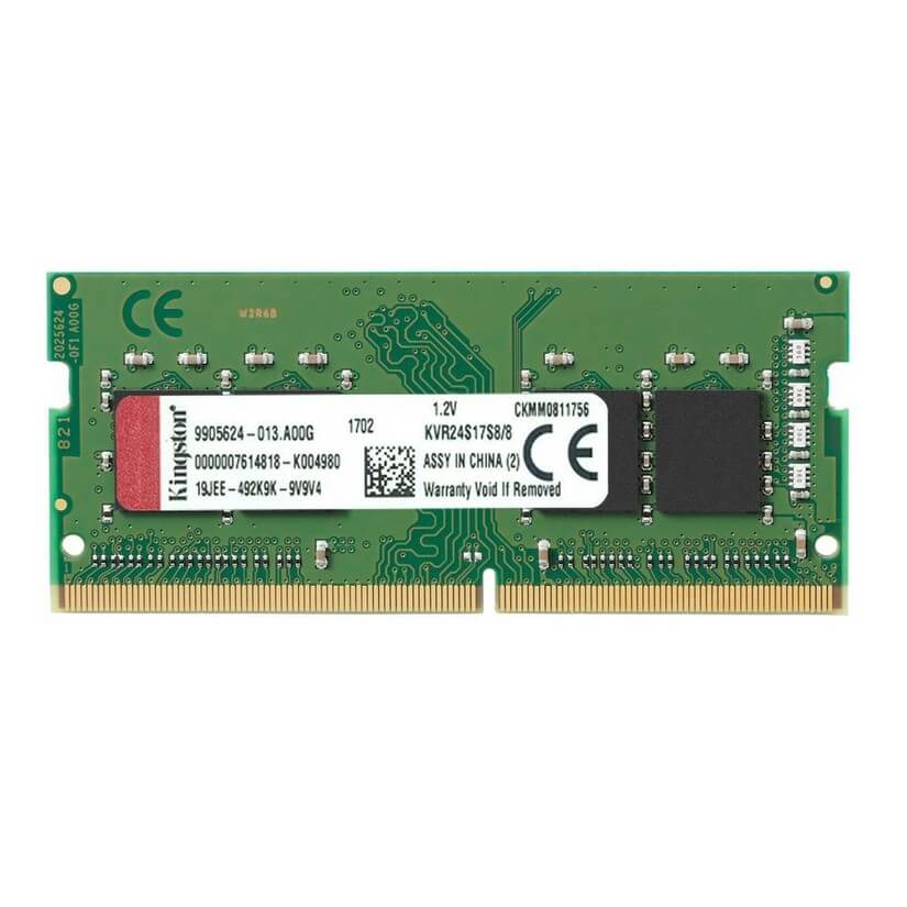 Kingston 8GB DDR4-2400MHz Non-ECC SODIMM 1Rx8