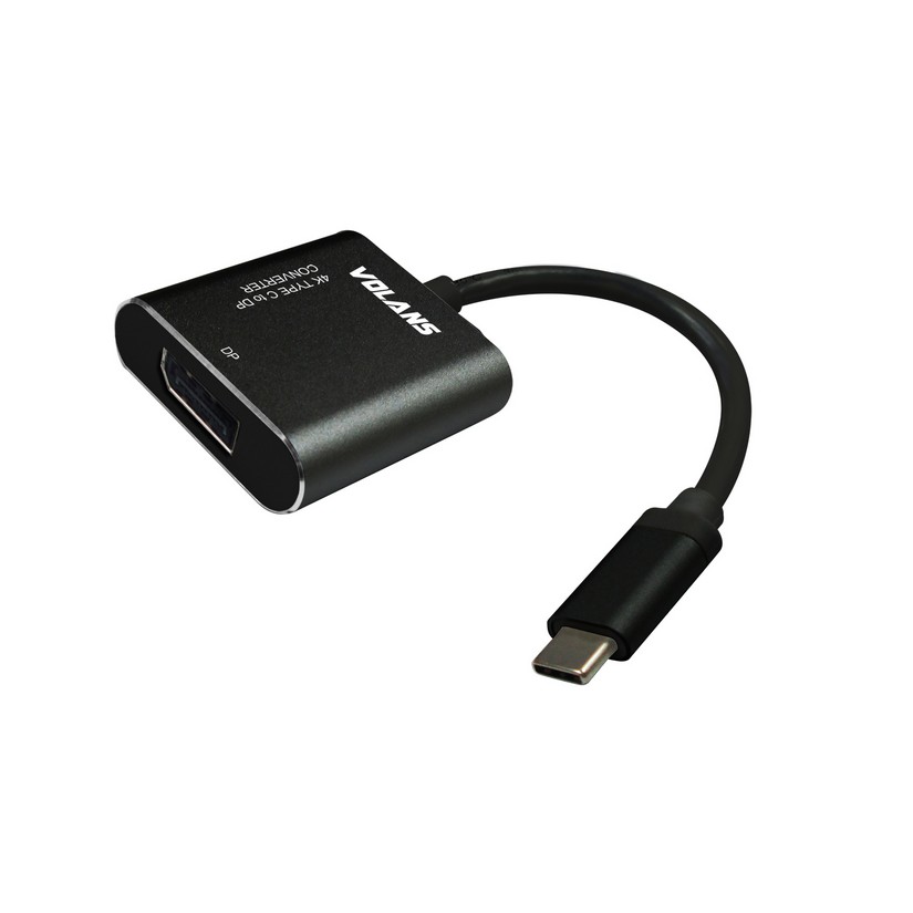 Volans Aluminium USB Type-C to Display Port Converter (VL-UCDP)