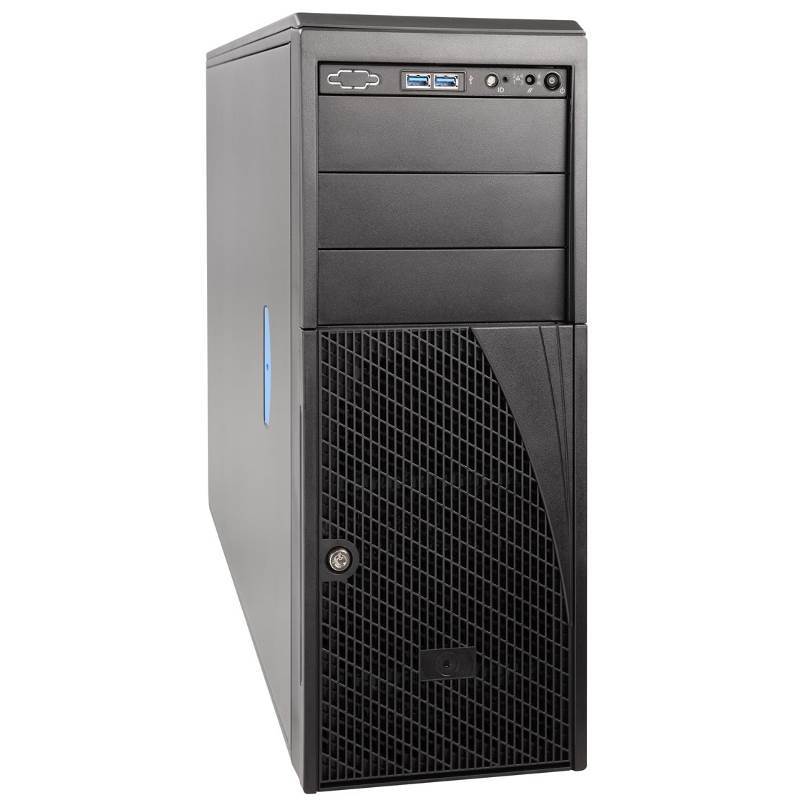 Intel Tower Server, 4110(1/2), 32GB(2/16), 240GB SSD 3.5"(2/8), HW RAID, RPS, 10GbE, RMM, 3YR