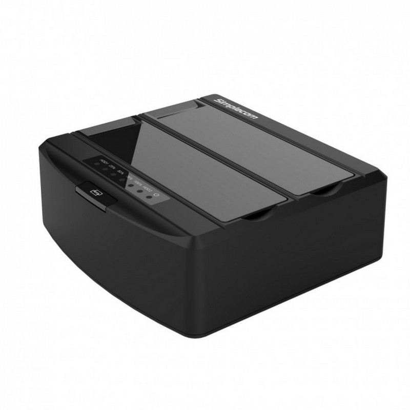 Simplecom 2.5/3.5in Dual Bay USB3.0 HDD Dock - Black (SD312)