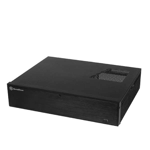 Silverstone Black Slim HTPC Case , Support Micro ATX, Mini-DTX, Mini-ITX, SECC Body, 5.25 (ML04B)