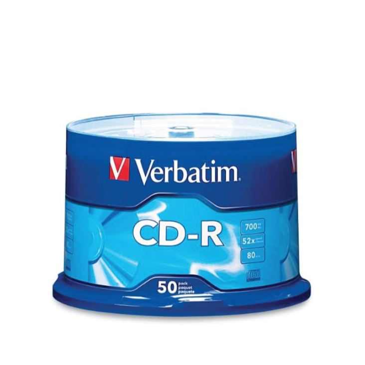 Verbatim 50PK CDR D/LIFE+ 700MB 52X SPL