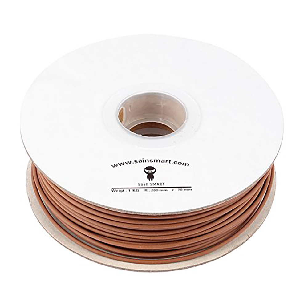 SainSmart 3D Printer Wood Filament 3mm 1kg dark brown