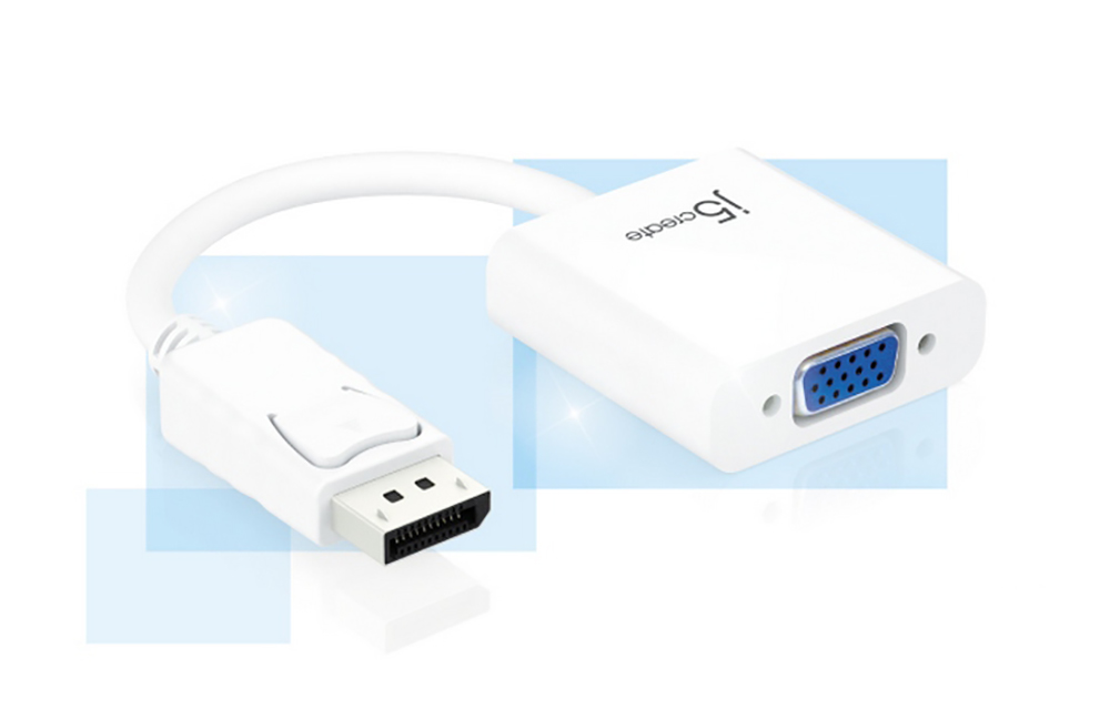 j5create DisplayPort to VGA Adapter (J5-JDA114)