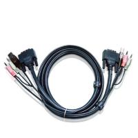 Aten DVI KVM Cable with Audio 3M