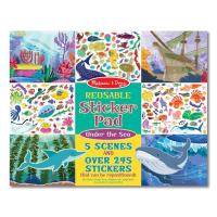 Melissa & Doug Reusable Sticker Pad - Under the Sea