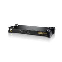 Aten 4 Port PS/2-USB VGA/Audio Rack KVM Switch (CS1754)