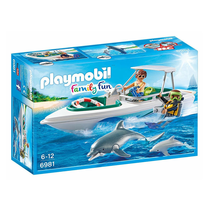 Playmobil Diving Trip with Speedboat