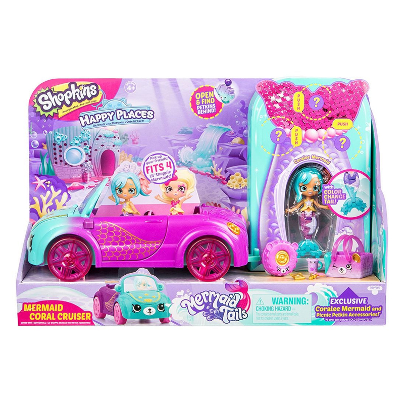 Shopkins Happy Places Season 6 Mermaid Convertible