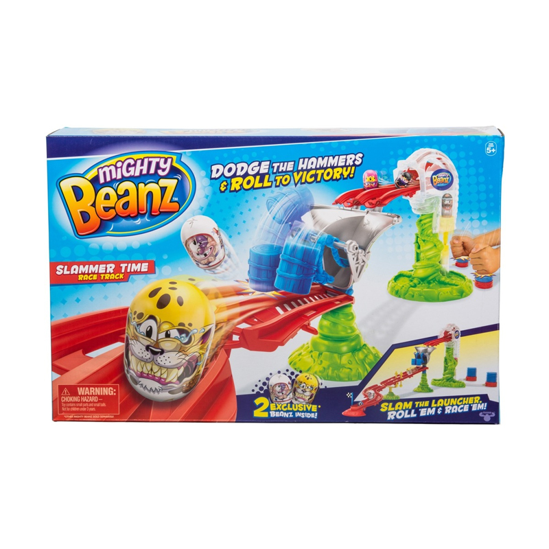 Mighty Beanz Slammer Time Race Track