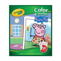 Crayola Color & Sticker Book Peppa Pig