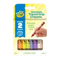 Crayola 8 My First Washable Triangular Crayons