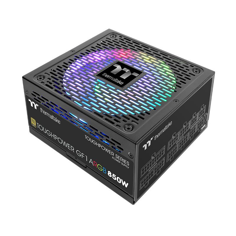 Thermaltake 850W Toughpower GF1 ARGB 80+ Gold Modular Power Supply (PS-TPD-0850F3FAGA-1)