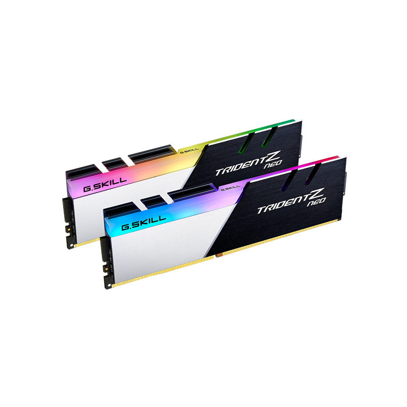 G.Skill 16GB (2x8GB) F4-3200C16D-16GTZN Trident Z Neo  AMD RGB 3200MHz CL16 DDR4 RAM