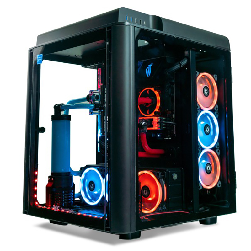 Thermaltake Alchemist LCGS Intel i9 9900KF RTX 2080 TI 32GB 500GB SSD + 2TB HDD Liquid Cooling Gaming System (CA-4V1-00D1WA-00)