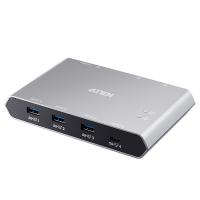 Aten 2 Port USB-C Gen 2 Sharing Switch with Power Pass-through (US3342-AT)
