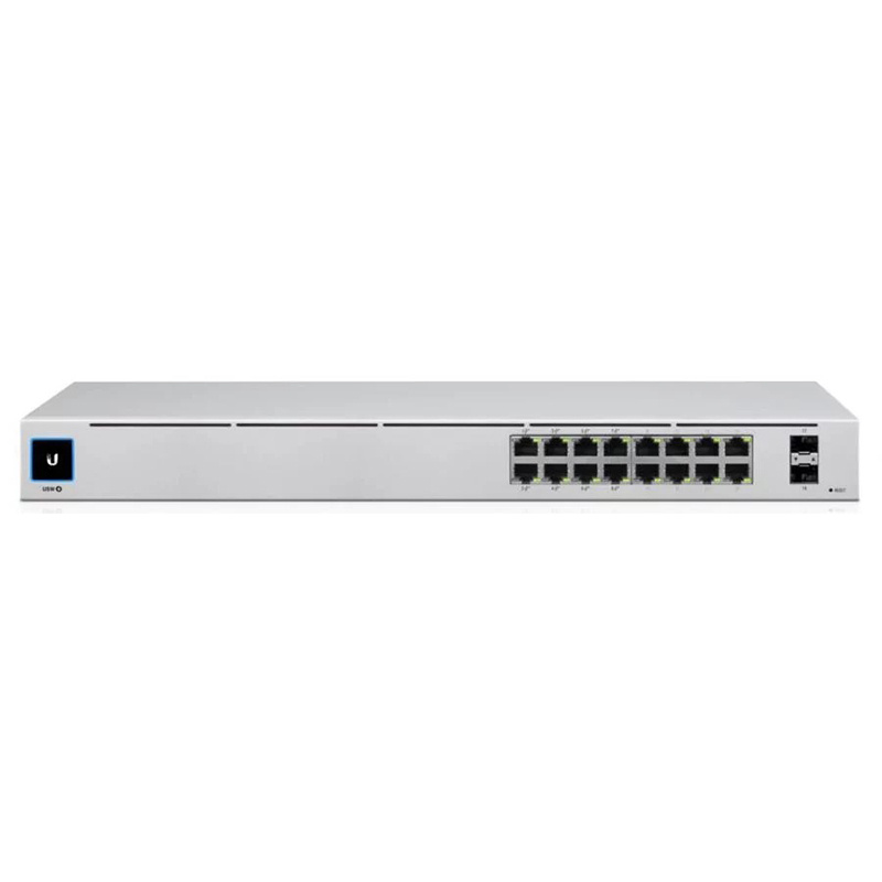 Ubiquiti UniFi 16 Port Managed PoE+ Gigabit Switch (USW-16-POE)