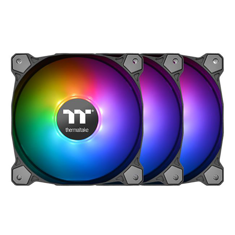 Thermaltake Pure Plus 120mm Fan TT Premium Edition - 3 Pack (CL-F063-PL12SW-A)