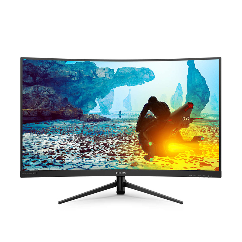 Philips 31.5in FHD VA 165Hz FreeSync Curved Gaming Monitor (322M8CZ)