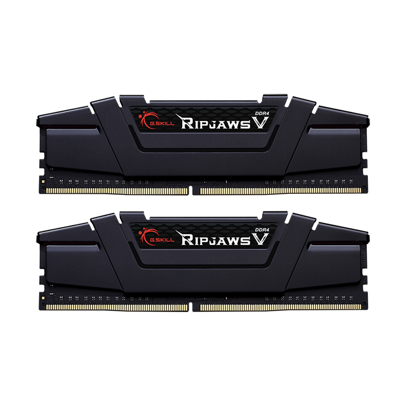 G.Skill 64GB (2x32GB) F4-3200C16D-64GVK Ripjaws V 3200MHz CL16 DDR4 RAM