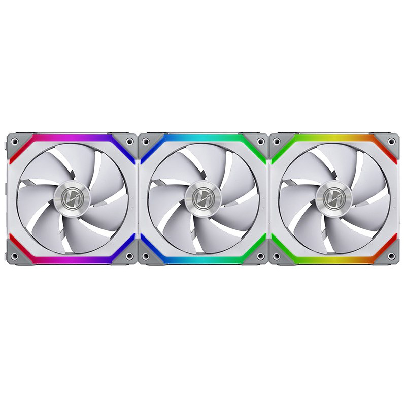 Lian Li SL120 Uni Fan ARGB 120mm Fan 3 Pack - White