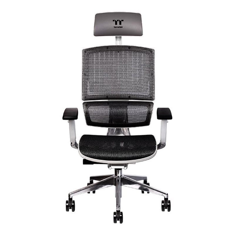 Thermaltake CyberChair E500 Ergonomic Gaming Chair - White (GGC-EG5-BWLFDM-01)