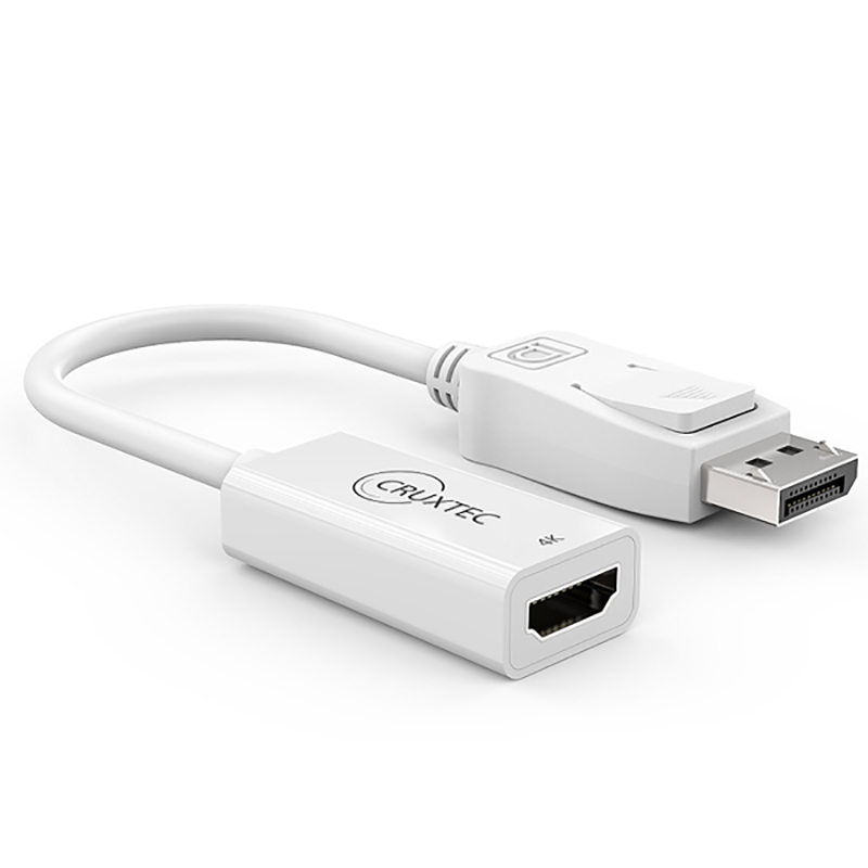 Cruxtec DisplayPort to HDMI 4K Adapter