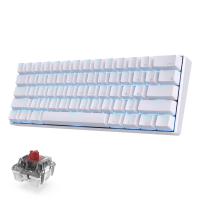 RK ROYAL KLUDGE RK61 Wireless 60% Mechanical Gaming Keyboard, Red Switch